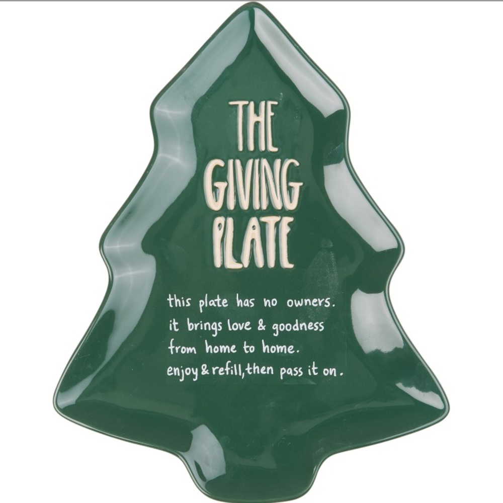 NEW Rae Dunn Giving Tree Platter - 13x10”
